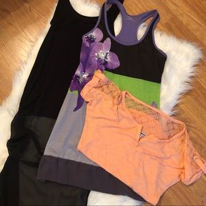 XS Express Beach Lot: coverup, dress and lace tee